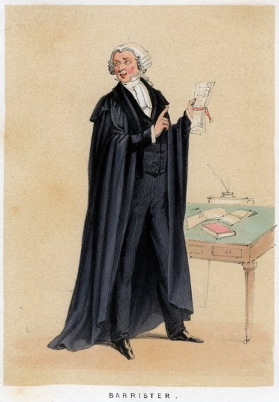 Avvocato, 1855 da Unbekannt