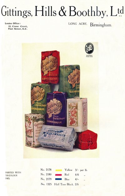 Pubblicità di Barrows Stores Ltd., 1910 da Unbekannt