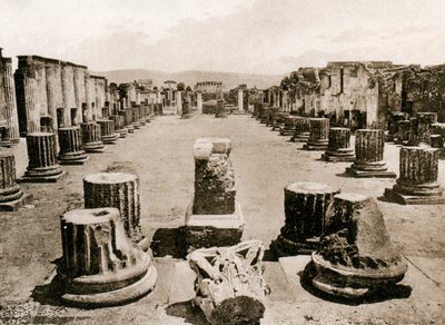 Basilica, Pompei, Italia, c1900 da Unbekannt