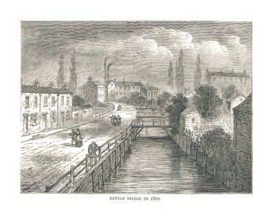 Battle Bridge, 1810 da Unbekannt