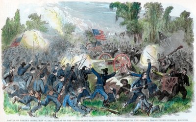 Battaglia di Bakers Creek, Mississippi, Guerra Civile Americana, 16 maggio 1863 da Unbekannt
