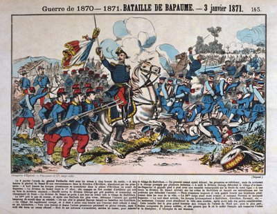 Battaglia di Bapaume, guerra franco-prussiana, 3 gennaio 1871 da Unbekannt