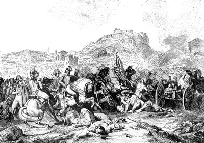 Battaglia di Castalla, Spagna, 21 luglio 1812, 1882-1884 da Unbekannt