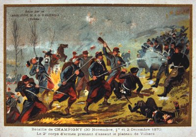 Battaglia di Champigny, guerra franco-prussiana, 30 novembre-2 dicembre 1870 da Unbekannt
