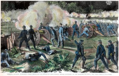 Battaglia di Cold Harbor, Virginia, Guerra Civile Americana, 3 giugno 1864 da Unbekannt