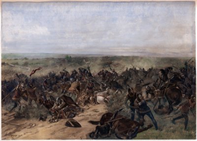 Battaglia di Crécy, 26 agosto 1346 da Unbekannt