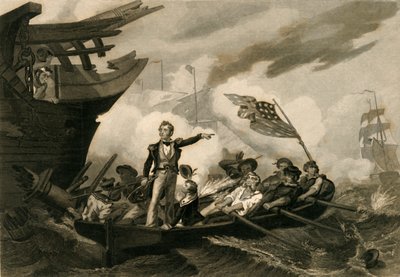 Battaglia del Lago Erie, 1878 da Unbekannt