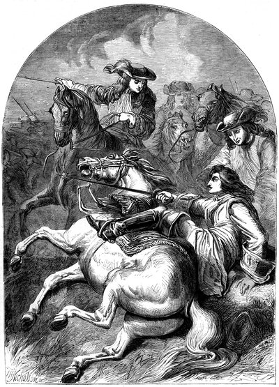 Battaglia di Malplaquet, 1709, XIX secolo da Unbekannt