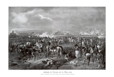 Battaglia di Novara, Italia, 23 marzo 1849, 1900 da Unbekannt