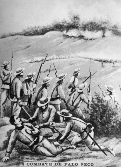 Battaglia di Palo Seco, 1873, anni 1920 da Unbekannt