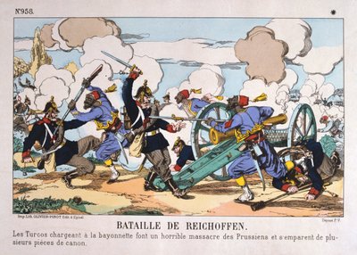 Battaglia di Reichshoffen, guerra franco-prussiana, 6 agosto 1870 da Unbekannt