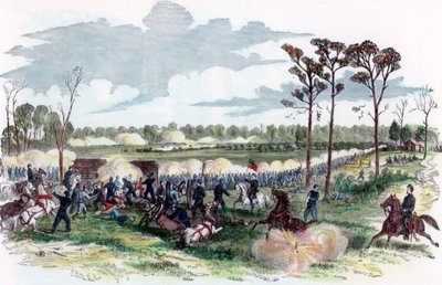 Battaglia di Shiloh, Tennessee, Guerra Civile Americana, 6 aprile 1862 da Unbekannt