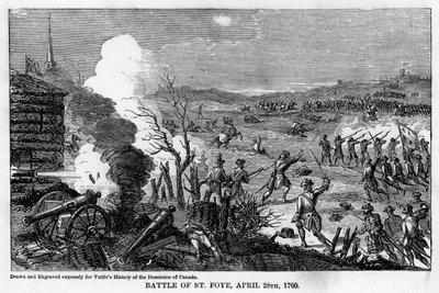 Battaglia di St Foye, 28 aprile 1760, 1877 da Unbekannt