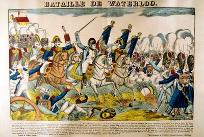 Battaglia di Waterloo, 18 giugno 1815, XIX secolo da Unbekannt