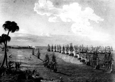 Battaglia del Nilo, 1 agosto 1798, XIX secolo da Unbekannt