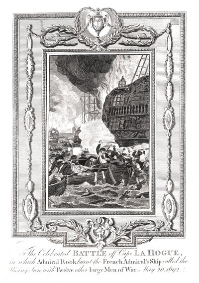 Battaglia al largo di Capo LaHogue da Unbekannt