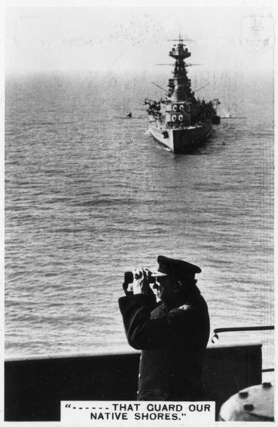 Incrociatore da battaglia HMS Hood durante esercitazioni primaverili, 1937 da Unbekannt