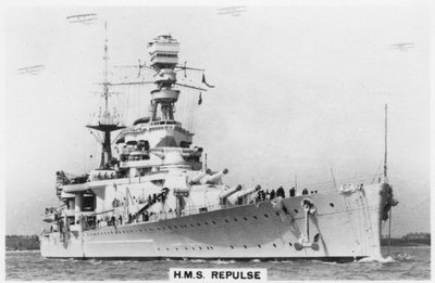 Incrociatore da battaglia HMS Repulse, 1937 da Unbekannt