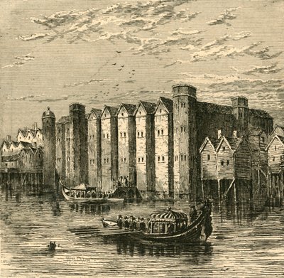 Castello di Baynards, da una vista pubblicata nel 1790, 1897 da Unbekannt