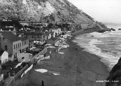 Spiaggia, Gibilterra, c. 1920-1930 da Unbekannt