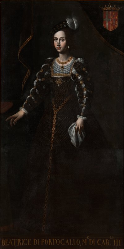 Beatrice del Portogallo 1504-1538, Duchessa di Savoia da Unbekannt