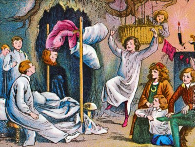 Ora di andare a letto, c1905 da Unbekannt