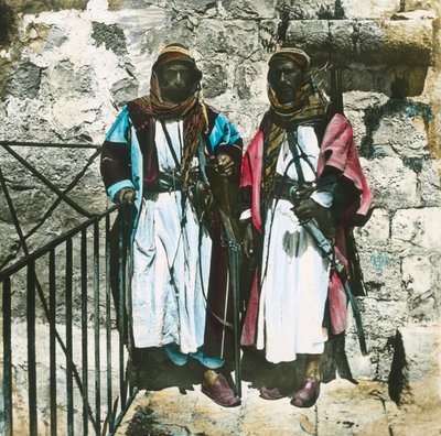 Capi beduini, Gerico, c. 1910s da Unbekannt