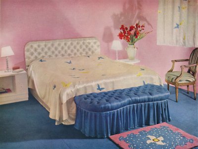 Camera da letto progettata da Green and Abbott, Ltd., 1939 da Unbekannt