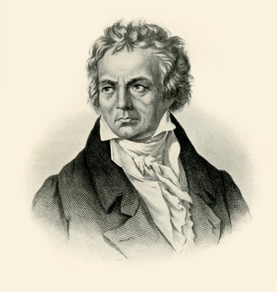 Beethoven, inizio XIX secolo, 1907 da Unbekannt