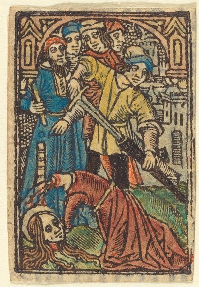 Decapitazione di Santa Caterina da Unbekannt