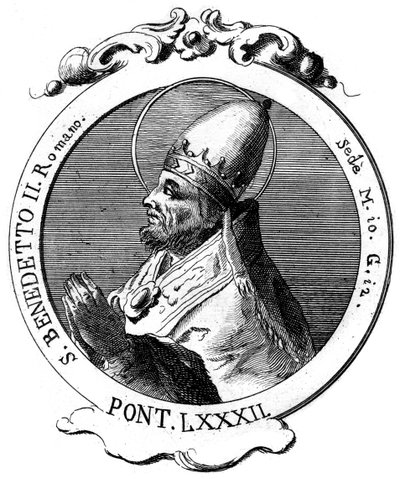 Benedetto II, Papa della Chiesa Cattolica da Unbekannt