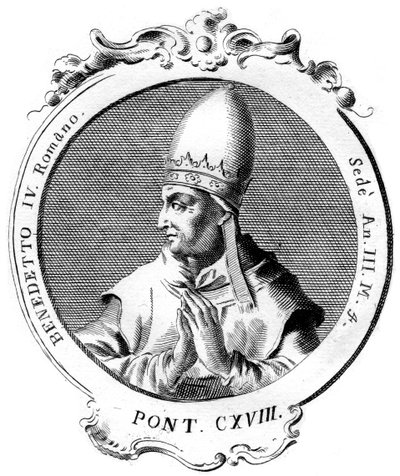 Benedetto IV, Papa della Chiesa Cattolica da Unbekannt