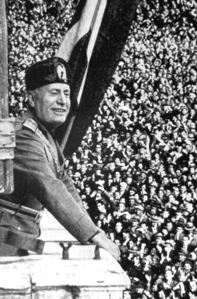 Benito Mussolini 1883-1945, dittatore fascista italiano da Unbekannt