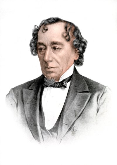Benjamin Disraeli, statista e figura letteraria inglese del XIX secolo, 1905 da Unbekannt