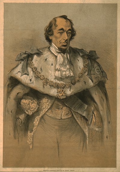 Benjamin Disraeli, c1870 da Unbekannt
