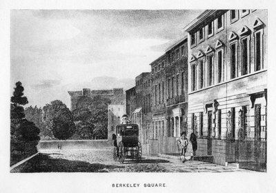 Berkeley Square, Londra, XVIII secolo 1907 da Unbekannt