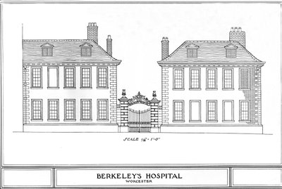 Ospedale di Berkeleys, Worcester, Worcestershire, 1924 da Unbekannt