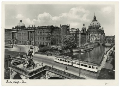 Berlino, Castello della città con ponte dell
