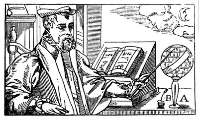 Bernard Abattia, astrologo francese del XVI secolo, 1572 da Unbekannt
