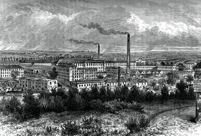 Bessbrook Mills e villaggio, Contea di Armagh, Irlanda da Unbekannt