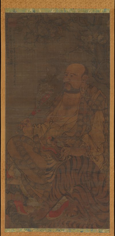 Bhadra, Il Sesto Luohan, datato 1345 da Unbekannt