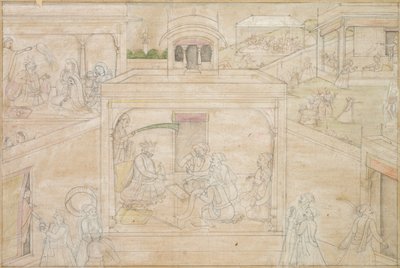 Consultazione di Bhima con l