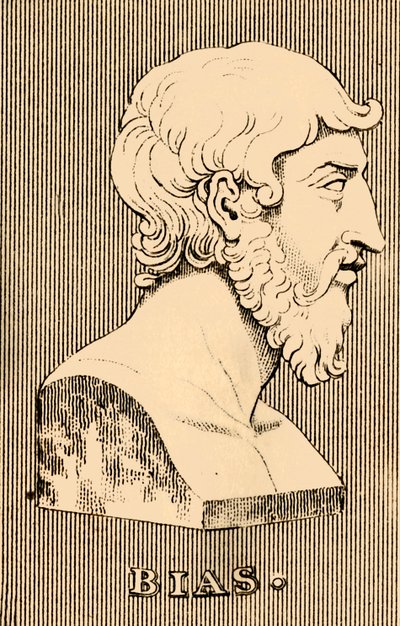 Bias, morto 530 a.C., 1830 da Unbekannt