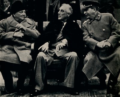 Conferenza dei Tre Grandi in Crimea, febbraio 1945 da Unbekannt