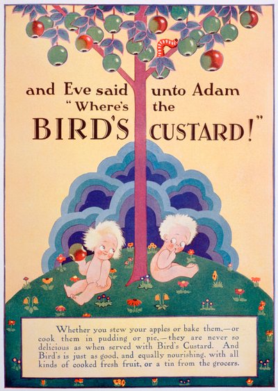 Pubblicità del Birds Custard, 1928 da Unbekannt