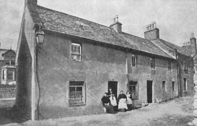 Luogo di nascita di JM Barrie 1860-1937, drammaturgo e romanziere scozzese, Kirriemuir, Angus, Scozia da Unbekannt