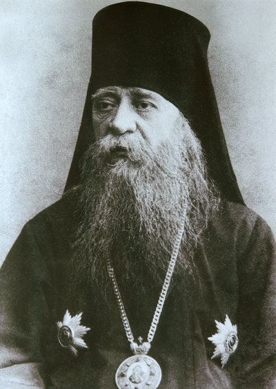 Vescovo Nikon Rozhdestvensky di Serpukhov, c1900-c1910 da Unbekannt