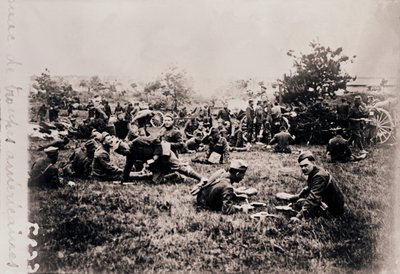 Bivacco delle truppe americane, c1914-c1918 da Unbekannt