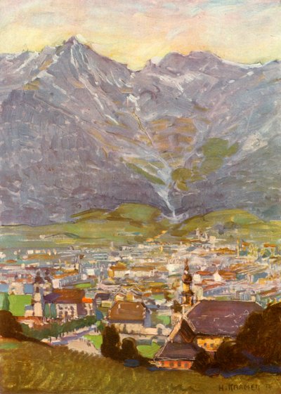 Blick Vom Berg Isel Auf Innsbruck, c. 1929 da Unbekannt