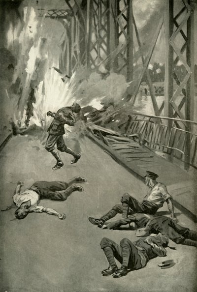 Esplosione di un ponte sull